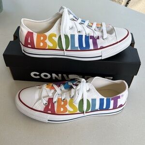 Converse X Absolut Pride Unisex Sneakers - NWT